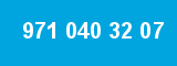 971 040 32 07 971 040 32 07